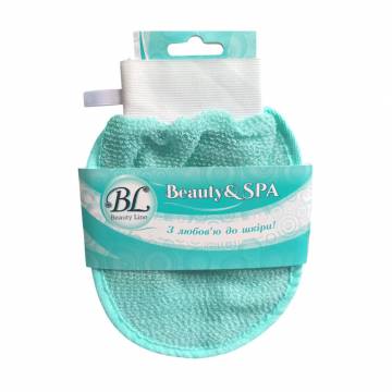 Мочалка-перчатка Beauty Line Beauty & SPA нейлон (412260) Мочалка-перчатка Beauty Line Beauty & SPA нейлон (412260)