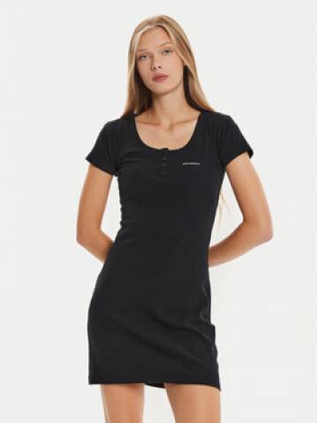 Converse Повсякденна сукня Wordmark 10026788-A01 Чорний Standard Fit Converse Повсякденна сукня Wordmark 10026788-A01 Чорний Standard Fit