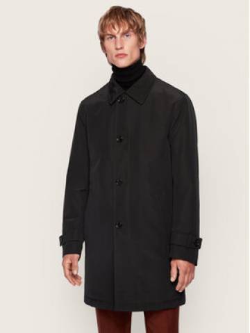Boss Демісезонний плащ Dain 4 50436691 Чорний Regular Fit Boss Демісезонний плащ Dain 4 50436691 Чорний Regular Fit