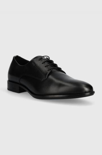 Кожаные туфли BOSS Colby мужские цвет чёрный 50498467 Кожаные туфли BOSS Colby мужские цвет чёрный 50498467
