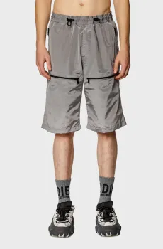 Мужские серые шорты P-MCKELL-SHORT Серый 50 Diesel A12864 0AKAR
