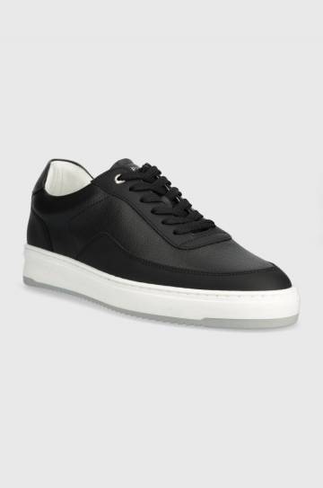 Кожаные кроссовки Filling Pieces цвет чёрный Кожаные кроссовки Filling Pieces цвет чёрный