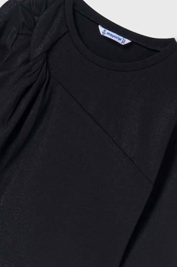 Детский лонгслив Mayoral цвет чёрный 7007