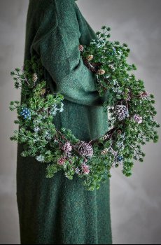Рождественский венок Bloomingville Cedar Wreath 50 x 11 cm