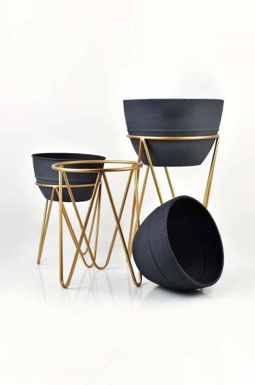 Набор горшков Affek Design Swen 3 шт Набор горшков Affek Design Swen 3 шт
