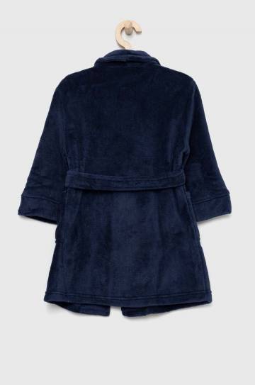 Детский халат Polo Ralph Lauren цвет синий Детский халат Polo Ralph Lauren цвет синий