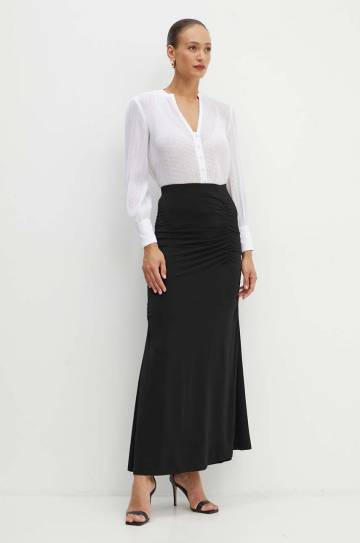 Блузка Guess LISETTE женская цвет белый однотонная W4YH85 WGCB0 Блузка Guess LISETTE женская цвет белый однотонная W4YH85 WGCB0