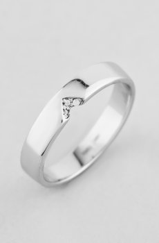 Кольцо Нежное сердце