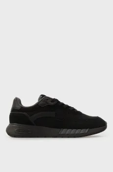Мужские черные замшевые кроссовки AVER Черный 45 G-Star RAW D28197,01