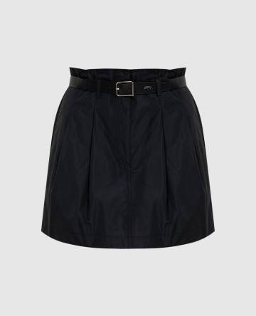 Черная юбка мини