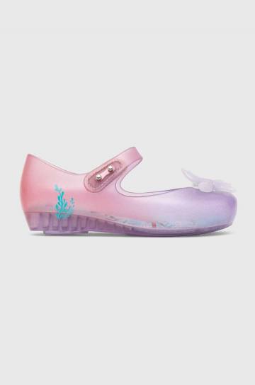 Детские балетки Melissa ULTRAGIRL LITTLE, x Disney цвет фиолетовый Детские балетки Melissa ULTRAGIRL LITTLE, x Disney цвет фиолетовый
