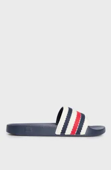 Женские темно-синие слайдеры Синий 39 Tommy Hilfiger FW0FW07151