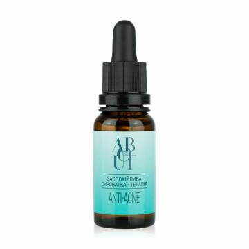 Успокаивающая сыворотка-терапия ABOUT face Anti Acne для проблемной и комбинированной кожи лица, 20 мл Успокаивающая сыворотка-терапия ABOUT face Anti Acne для проблемной и комбинированной кожи лица, 20 мл