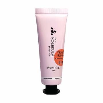 Полигель для ногтей Nails Molekula Professional Poly Gel 12 Velvet Blush, 15 мл Полигель для ногтей Nails Molekula Professional Poly Gel 12 Velvet Blush, 15 мл