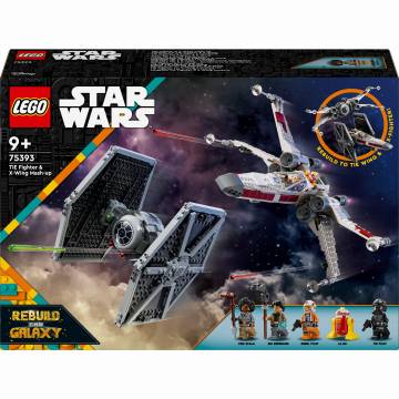 Конструктор LEGO Star Wars Збірний пакет «Винищувач TIE і Корабель X-wing» (75393) Конструктор LEGO Star Wars Збірний пакет «Винищувач TIE і Корабель X-wing» (75393)