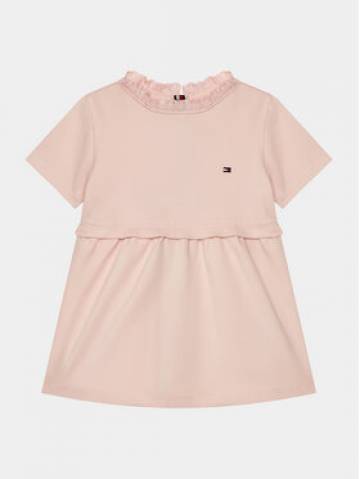 Tommy Hilfiger Повсякденна сукня KN0KN01757 Рожевий Regular Fit Tommy Hilfiger Повсякденна сукня KN0KN01757 Рожевий Regular Fit