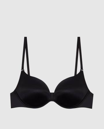 Черный лиф Sheer touch