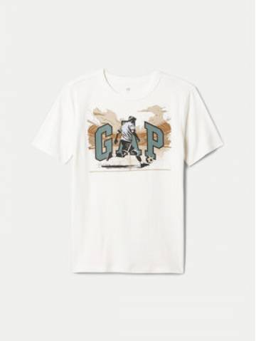 Gap Футболка 544192-00 Білий Regular Fit Gap Футболка 544192-00 Білий Regular Fit