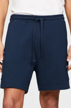 Мужские темно-синие шорты TJM BADGE CARGO Синий M Tommy Jeans DM0DM18479