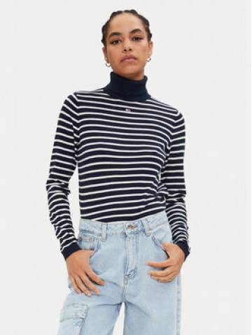 Tommy Jeans Гольф Essential DW0DW19686 Cиній Regular Fit Tommy Jeans Гольф Essential DW0DW19686 Cиній Regular Fit