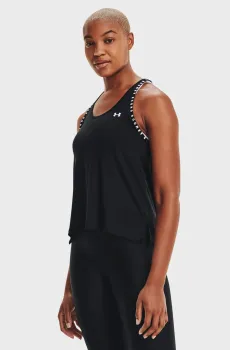 Женская черная майка UA Knockout Tank Черный XS Under Armour 1351596-001