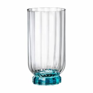 Набор высоких стаканов Bormioli Rocco Florian Lucent Blue, 6*430 мл (199422BCG021990)