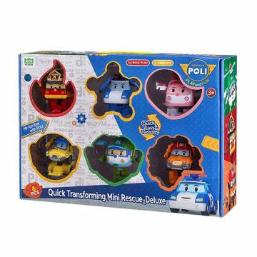 Игровой набор Robocar Poli Мини спасатели-трансформеры делюкс, от 3 лет, 35*25*10 см, 6 шт (ZR-915) Игровой набор Robocar Poli Мини спасатели-трансформеры делюкс, от 3 лет, 35*25*10 см, 6 шт (ZR-915)