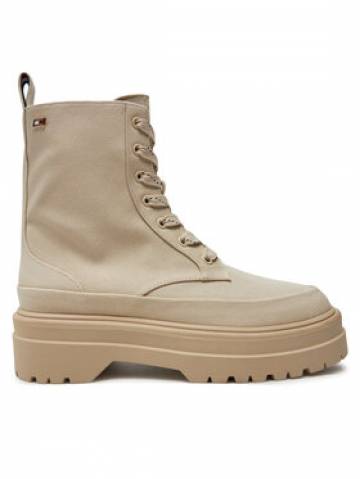 Tommy Hilfiger Ботильйони FW0FW08200 Бежевий