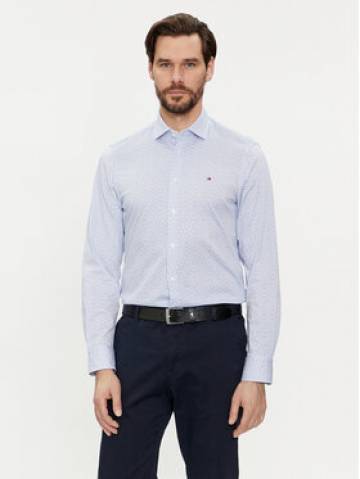 Tommy Hilfiger Сорочка MW0MW33826 Голубий Slim Fit Tommy Hilfiger Сорочка MW0MW33826 Голубий Slim Fit