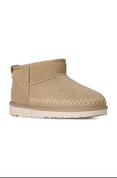 Замшевые сапоги UGG Classic Ultra Mini Biarritz