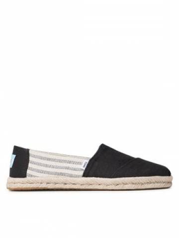 Toms Еспадрильї Alpargata Rope 10019904 Чорний Toms Еспадрильї Alpargata Rope 10019904 Чорний