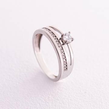 Cеребряное кольцо с фианитами 319 Cеребряное кольцо с фианитами 319