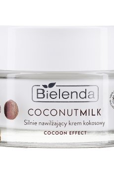 Интенсивно увлажняющий крем для лица Bielenda Coconut Milk Strongly Moisturizing Cream, 50 мл