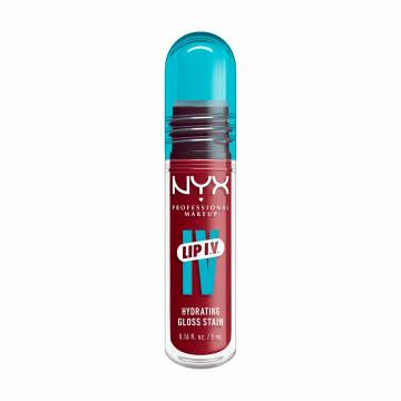 Блеск-тинт для губ NYX Professional Makeup Lip I.V. Hydrating Lip Gloss Stain 10 Berry Thirsty, 5 мл Блеск-тинт для губ NYX Professional Makeup Lip I.V. Hydrating Lip Gloss Stain 10 Berry Thirsty, 5 мл