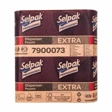 Бумажные салфетки Selpak Professional Premium для диспенсера, белые, 1-слойные, 250 листов Бумажные салфетки Selpak Professional Premium для диспенсера, белые, 1-слойные, 250 листов
