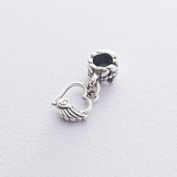 Серебряный шарм "Сердечко" 132628 Серебряный шарм "Сердечко" 132628