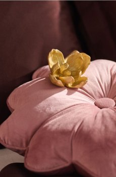 Настільна декорація у формі квітки - золотий