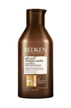 Питательный кондиционер Redken All Soft Mega Curl Conditioner очень сухих вьющихся волос, 300 мл