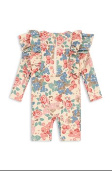Детский слитный купальник Konges Sløjd MANUCA FRILL ONESIE GRS