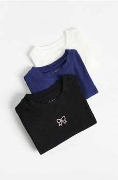 Reserved - GIRLS` T-SHIRT - кремовий - 506KD-01X