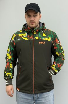 Спортивная ветровка зеленого цвета SB-19118-sport-green