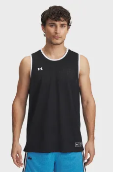 Мужская черная майка UA Zone Pro Mesh Tank Черный S Under Armour 1390118-001