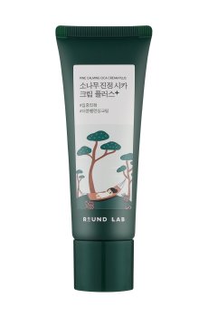 Успокаивающий крем для лица Round Lab Pine Calming Cica Cream Plus против постакне, 60 мл