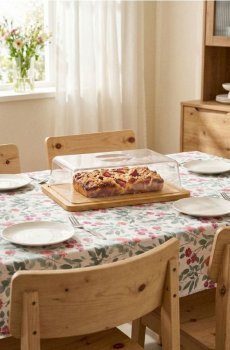 Контейнер для їжі з кришкою - бежевий