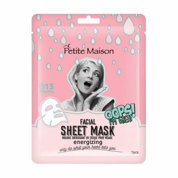 Тканевая маска для лица Petite Maison Facial Sheet Mask Тонизирующая, 25 мл Тканевая маска для лица Petite Maison Facial Sheet Mask Тонизирующая, 25 мл