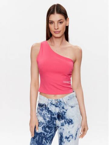 Calvin Klein Jeans Топ J20J220788 Рожевий Slim Fit Calvin Klein Jeans Топ J20J220788 Рожевий Slim Fit