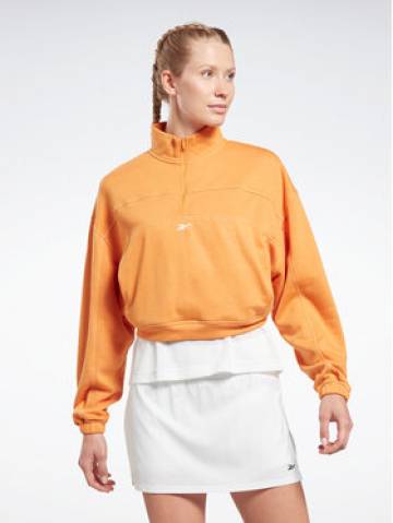 Reebok Світшот Workout Ready HT6043 Оранжевий Relaxed Fit Reebok Світшот Workout Ready HT6043 Оранжевий Relaxed Fit