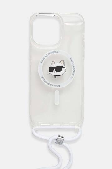Чехол на телефон Karl Lagerfeld iPhone 15 / 14 / 13 6.1 цвет прозрачный KLHMP15SHCCHNT Чехол на телефон Karl Lagerfeld iPhone 15 / 14 / 13 6.1 цвет прозрачный KLHMP15SHCCHNT