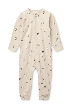 Детские полузунки Liewood Birk Printed Pyjamas Jumpsuit