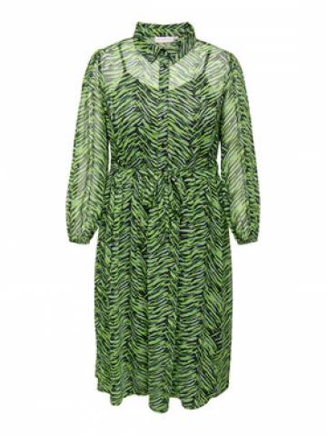 ONLY Carmakoma Сукня 15289418 Чорний Regular Fit ONLY Carmakoma Сукня 15289418 Чорний Regular Fit